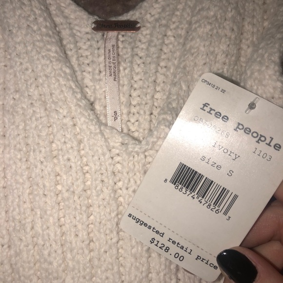 NEW Free People Emmy sweater dress - Picture 7 of 8